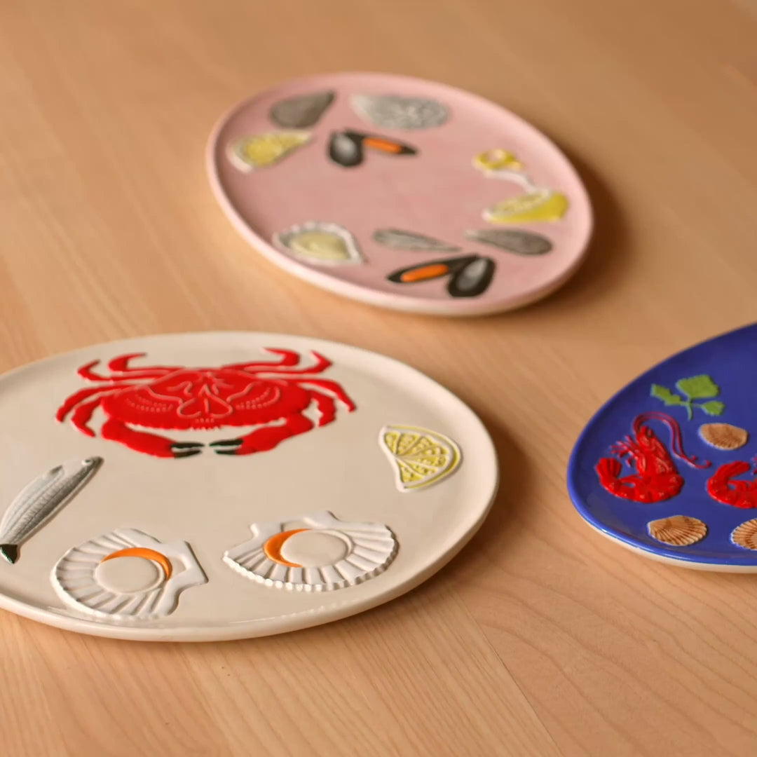 Servierteller DE LA MER der Marke &k Amsterdam