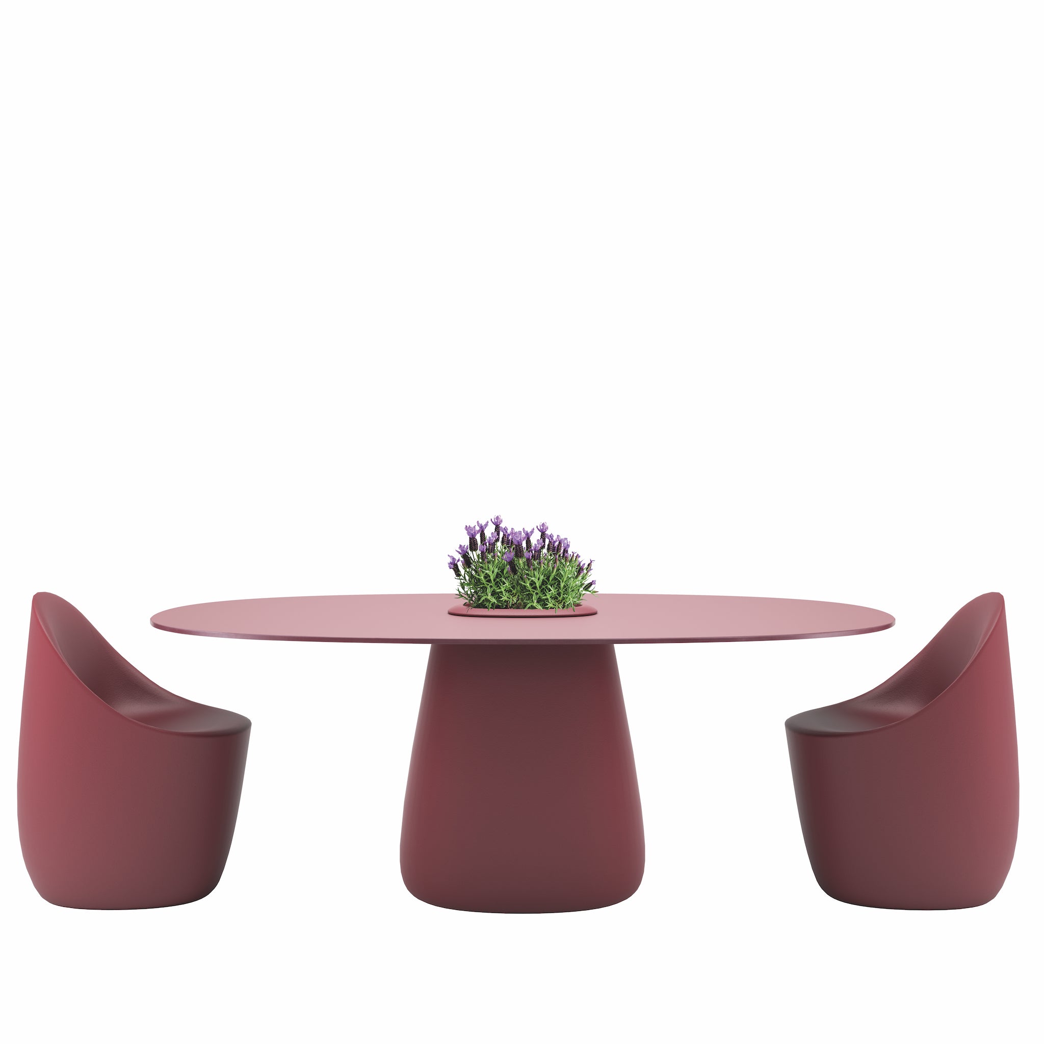 Cobble Table 190, for indoor &amp;amp; outdoor use in 3 colors
