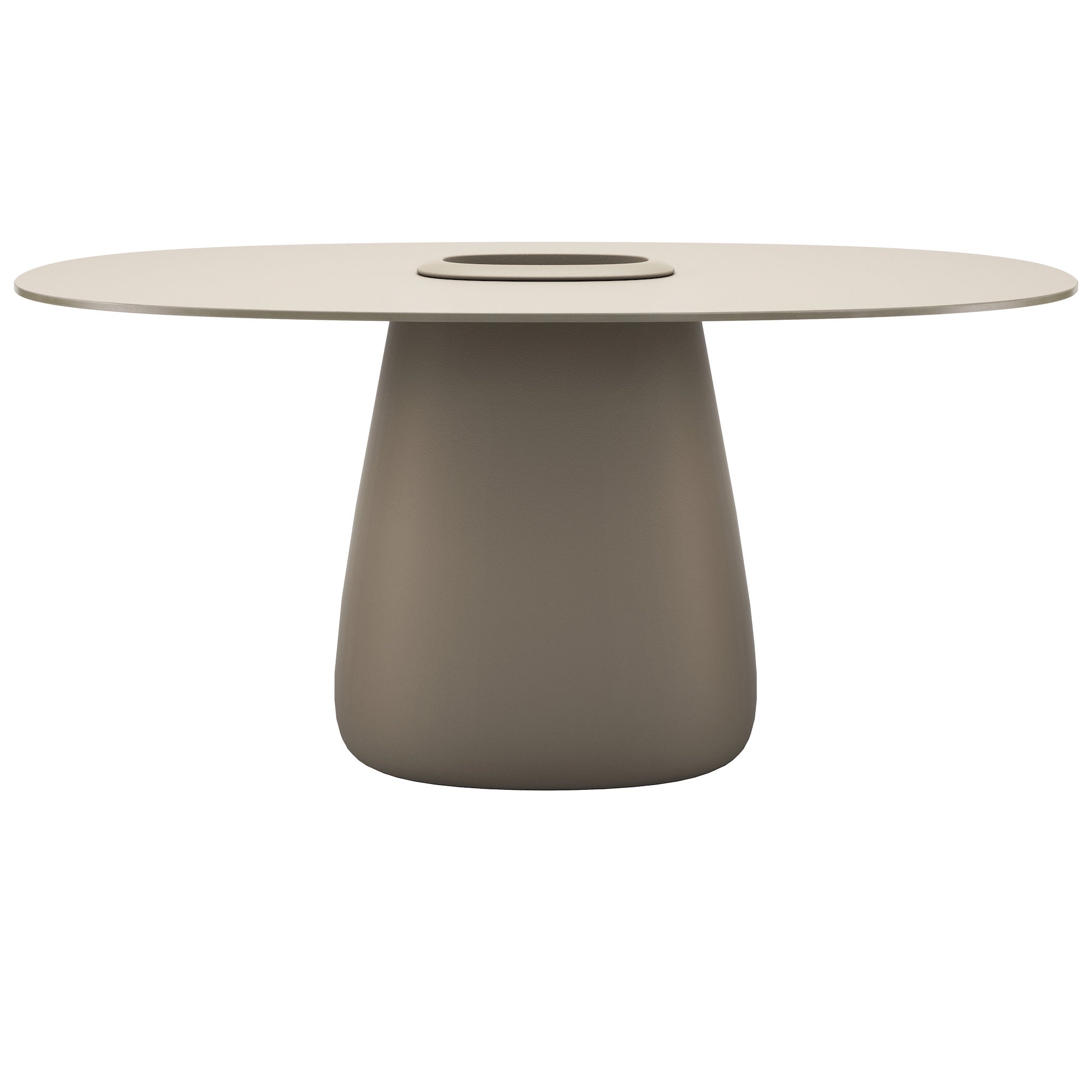 Mesa Cobble 160, para uso interior y exterior en 3 colores