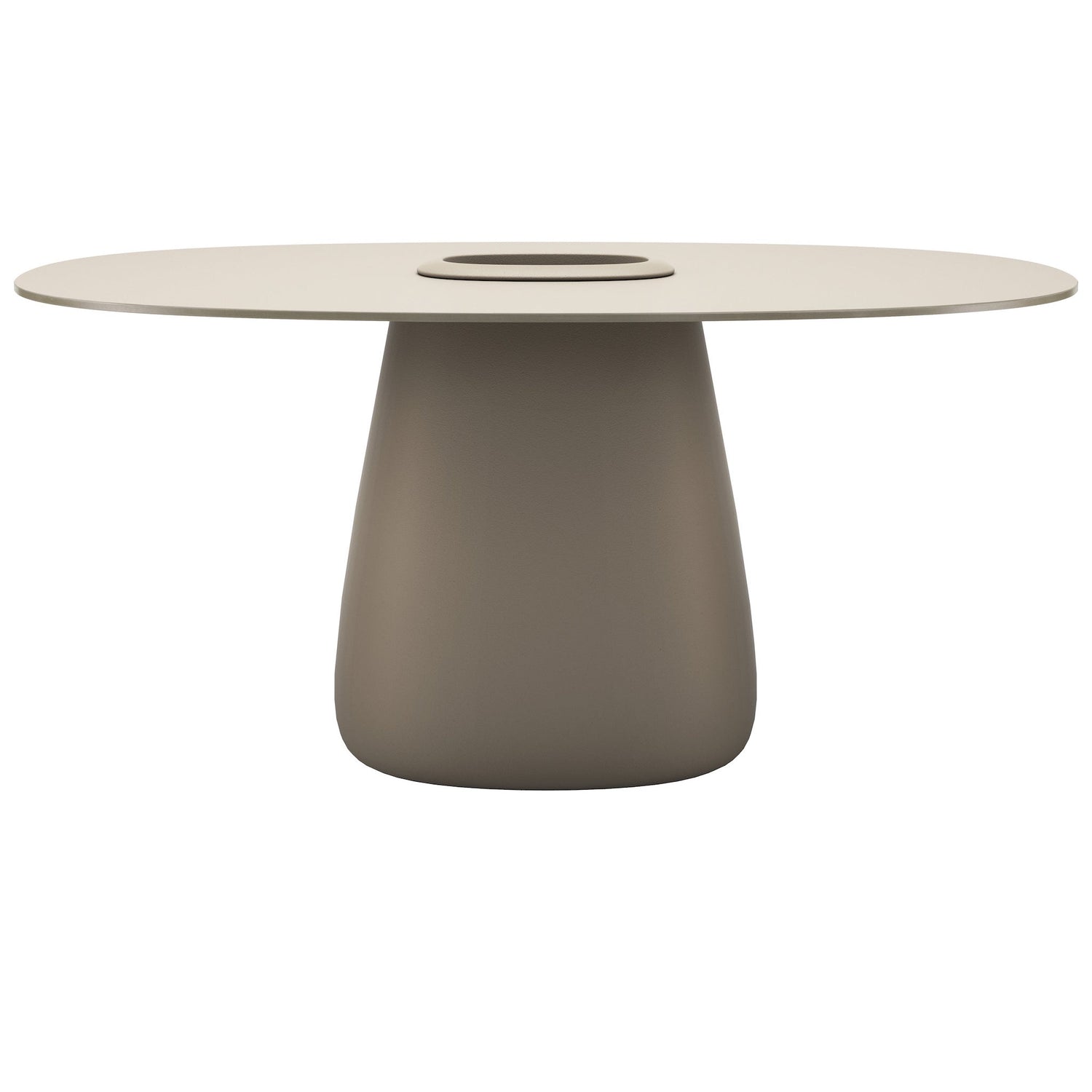 Mesa Cobble 160, para uso interior y exterior en 3 colores