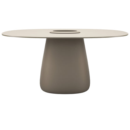 Mesa Cobble 160, para uso interior y exterior en 3 colores