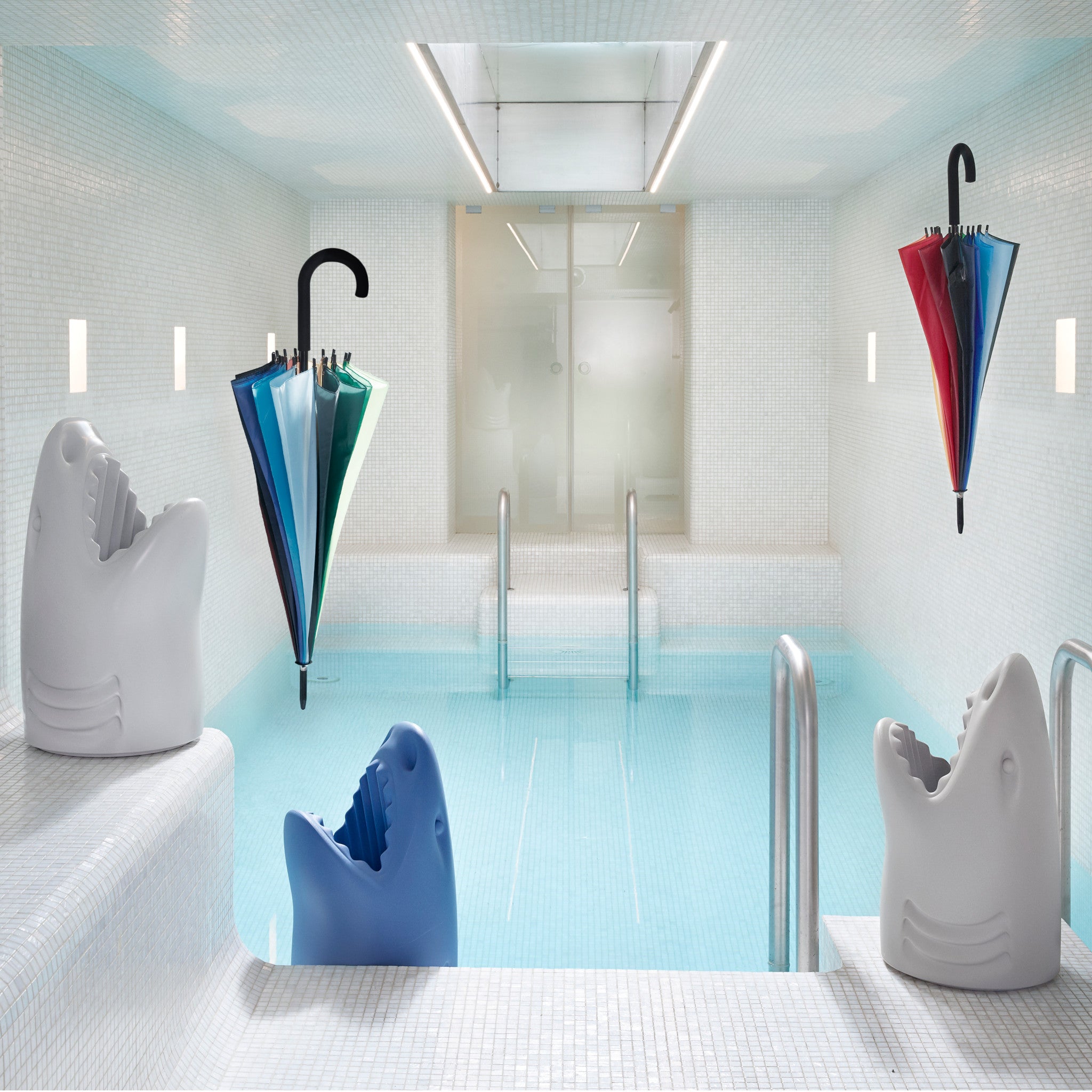 Multifunktionaler KILLER Behälter in elegantem Hellgrau