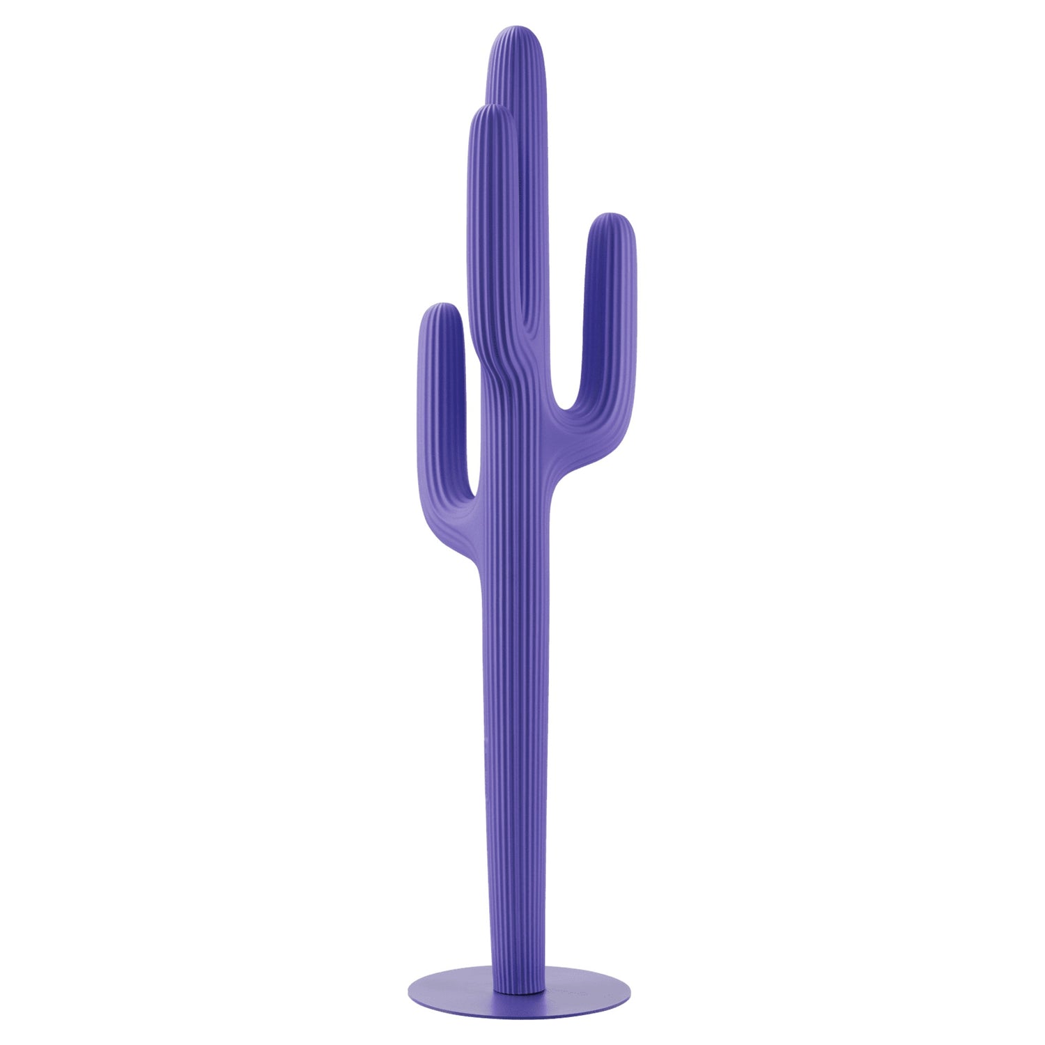 Hoher Outdoor-Kleiderständer mit organischer Saguaro-Silhouette