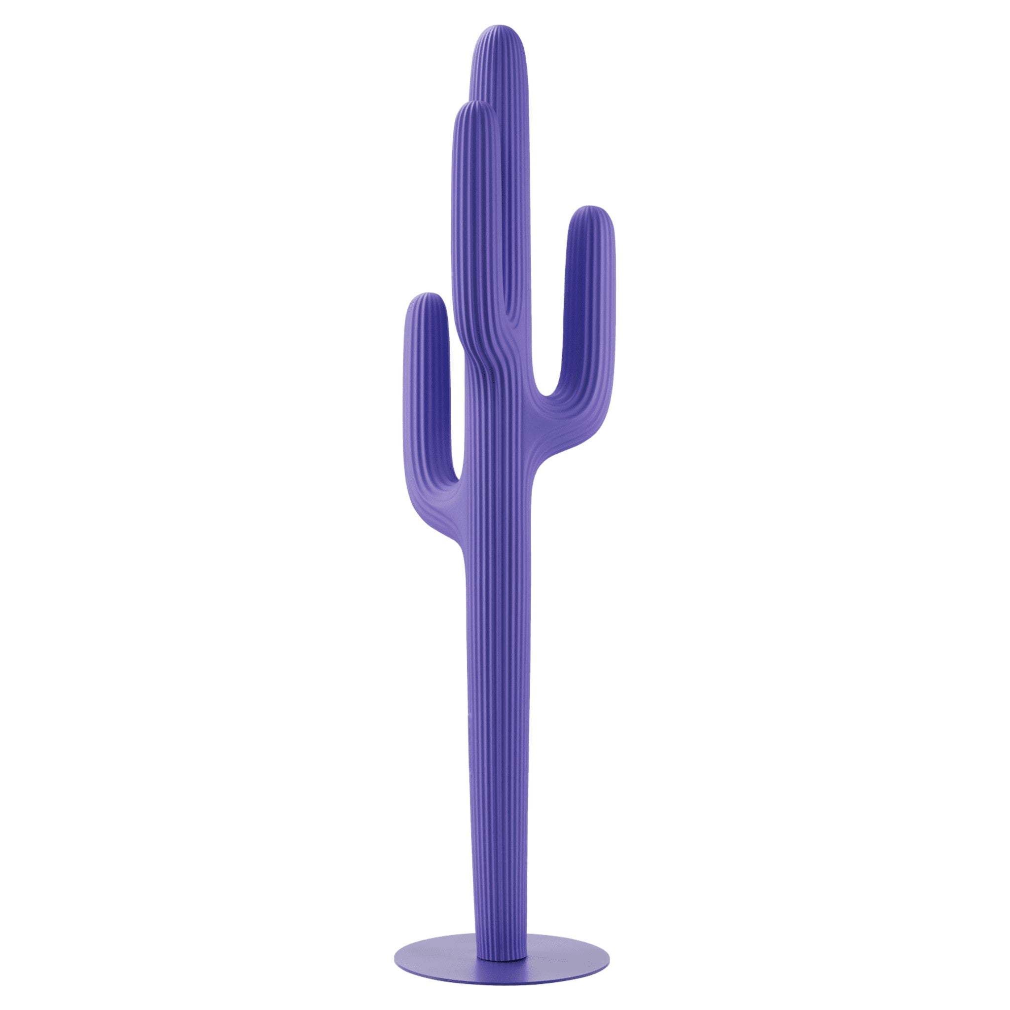 Hoher Outdoor-Kleiderständer mit organischer Saguaro-Silhouette