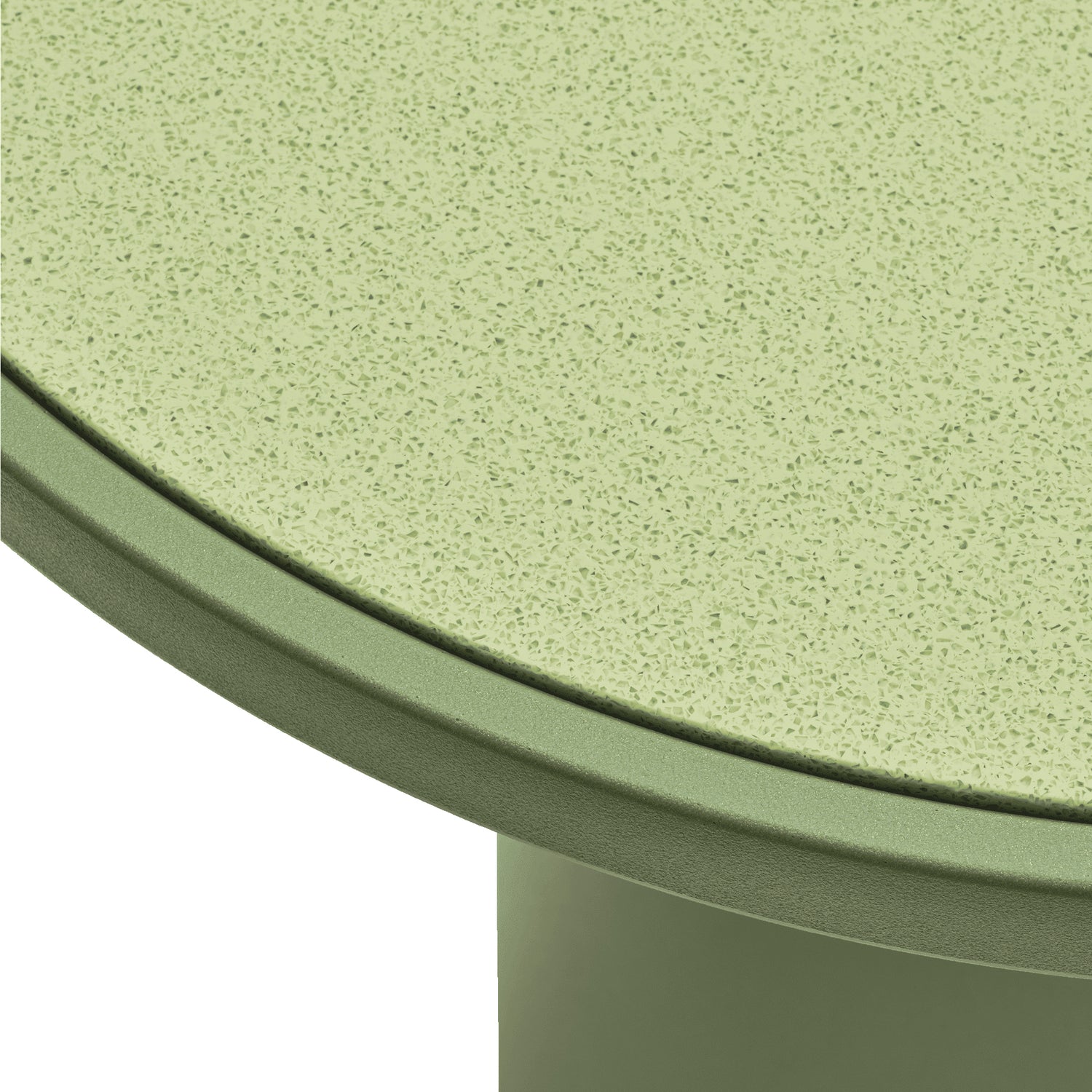 Tisch TOTO – H75 cm der Marke Qeeboo in Balsam Green