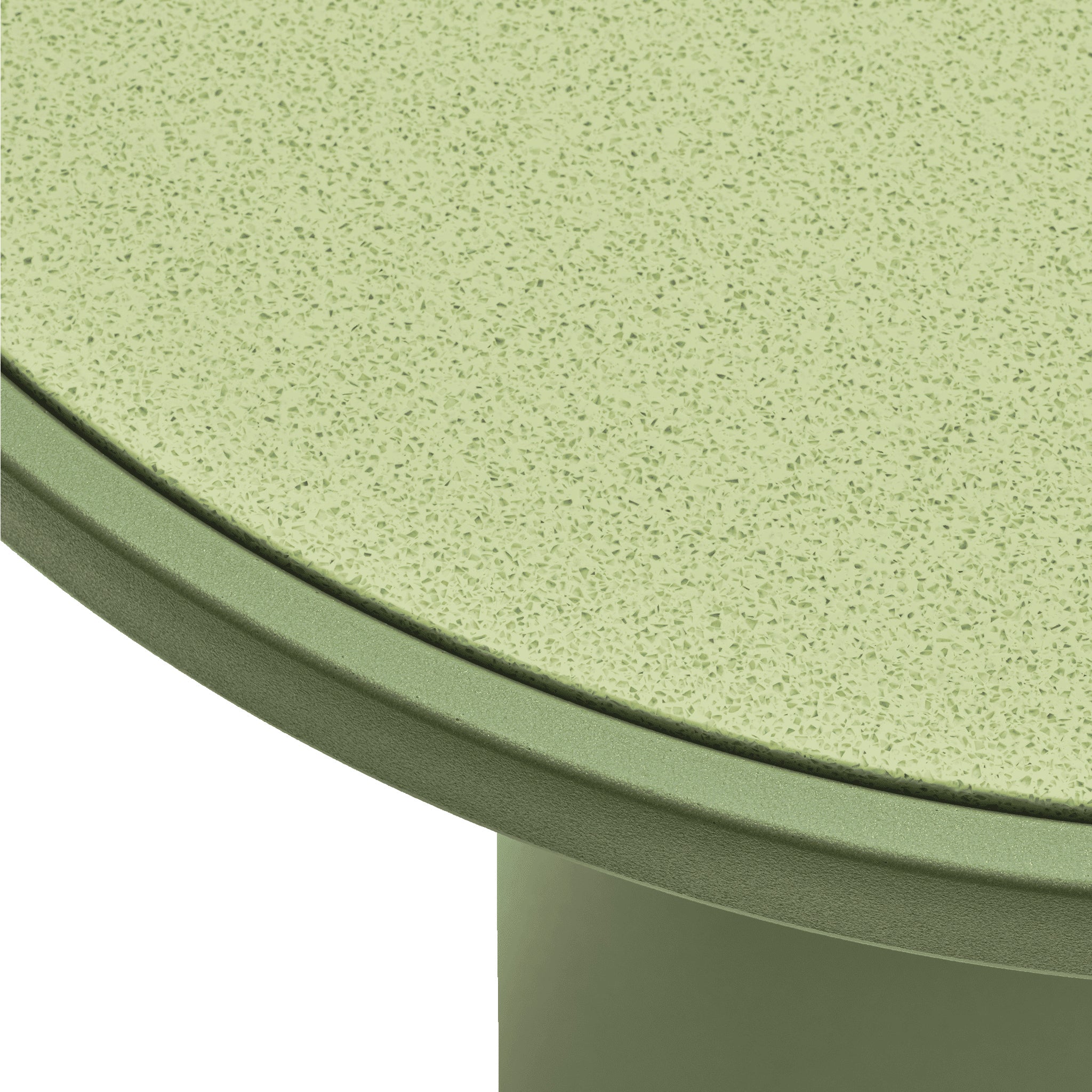 Tisch TOTO – H75 cm der Marke Qeeboo in Balsam Green