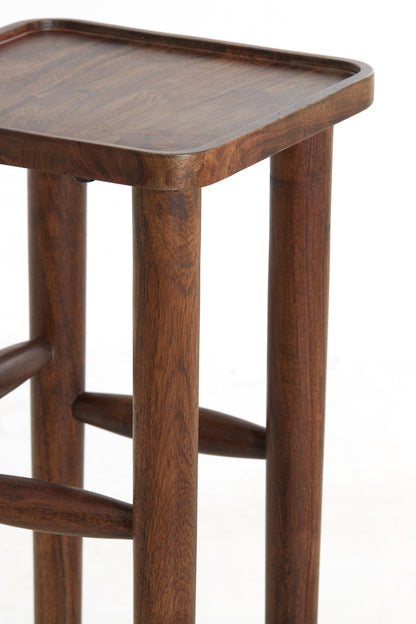 Columna QIANO madera de acacia 32x32x80cm