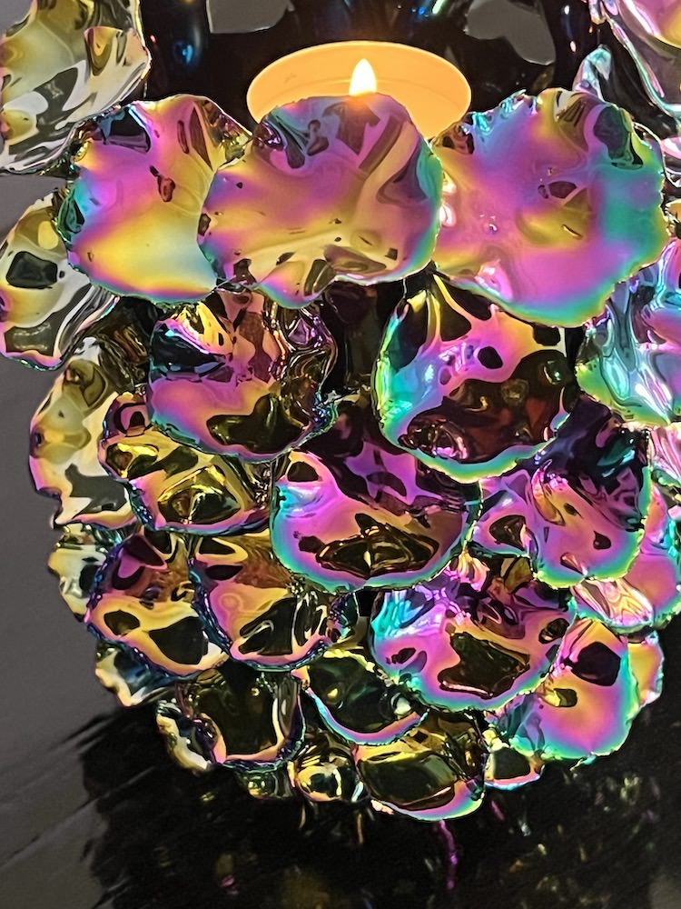 Teelichthalter PANTHEO Rainbow