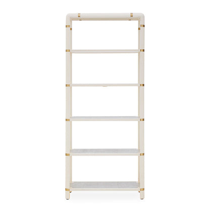 Regal SIAM weiß, gold von Jonathan Adler