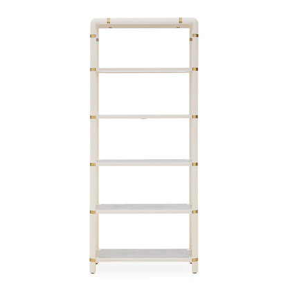 Regal SIAM weiß, gold von Jonathan Adler