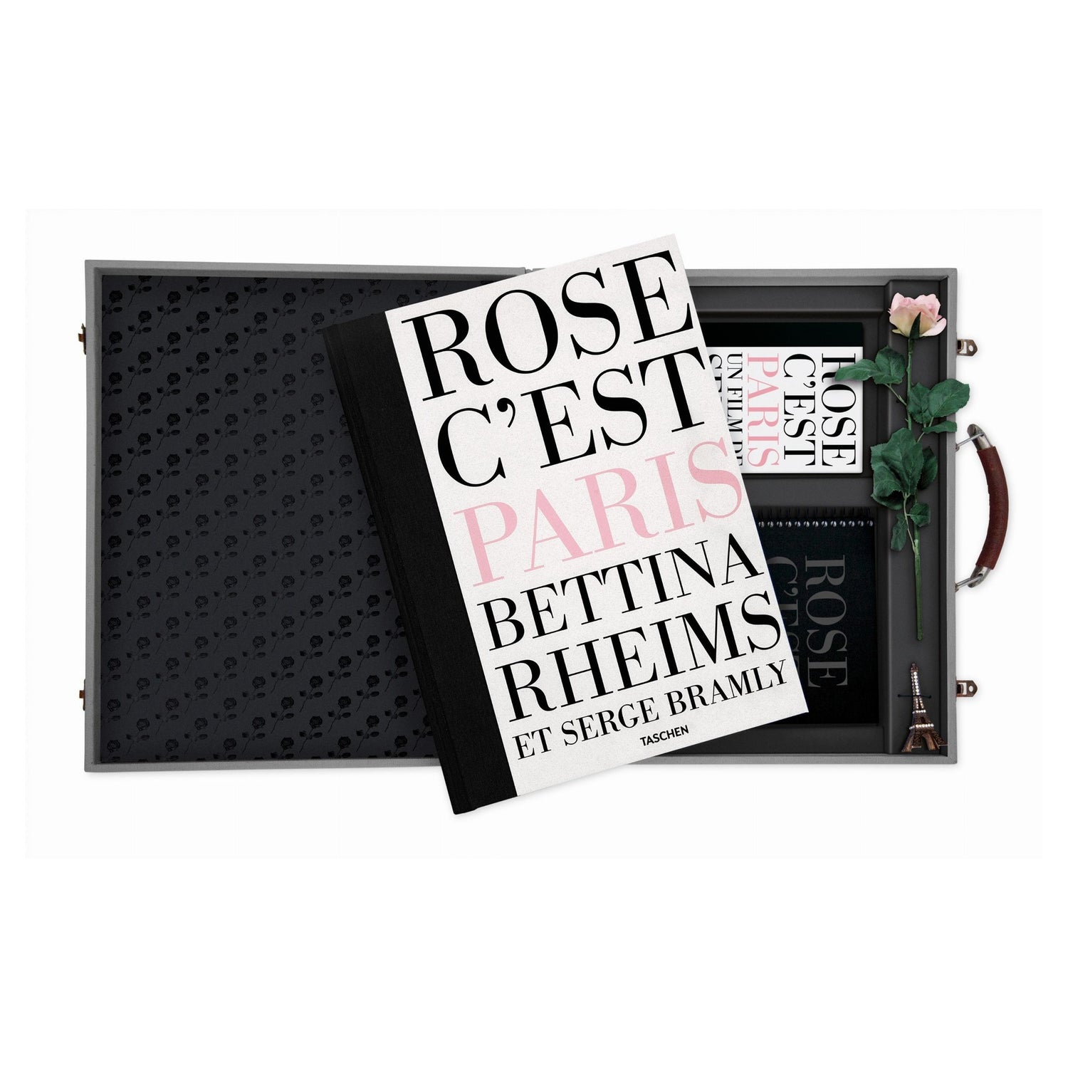 Detailaufnahme der hochwertigen Objekte aus Rose cest Paris Limited Edition

