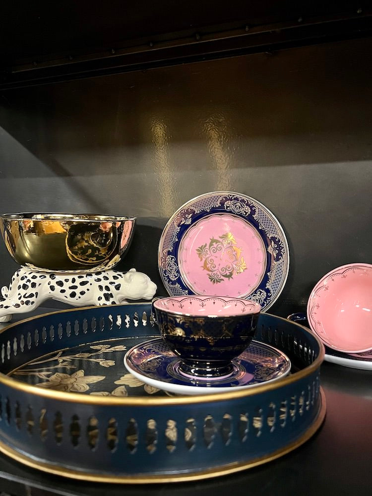 Tablett weisse Blume