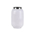 Vase SAIGON S in Weiss/ Silber 20 cm