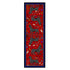 Samtschal OCELOT Red Negativo 200x70 cm der Marke Ortigia Sicilia