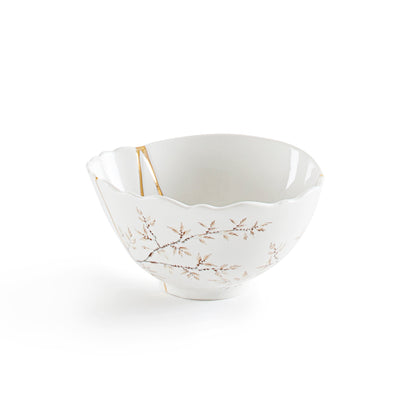 Kintsugi Salatschüssel inspiriert von japanischer Kunst