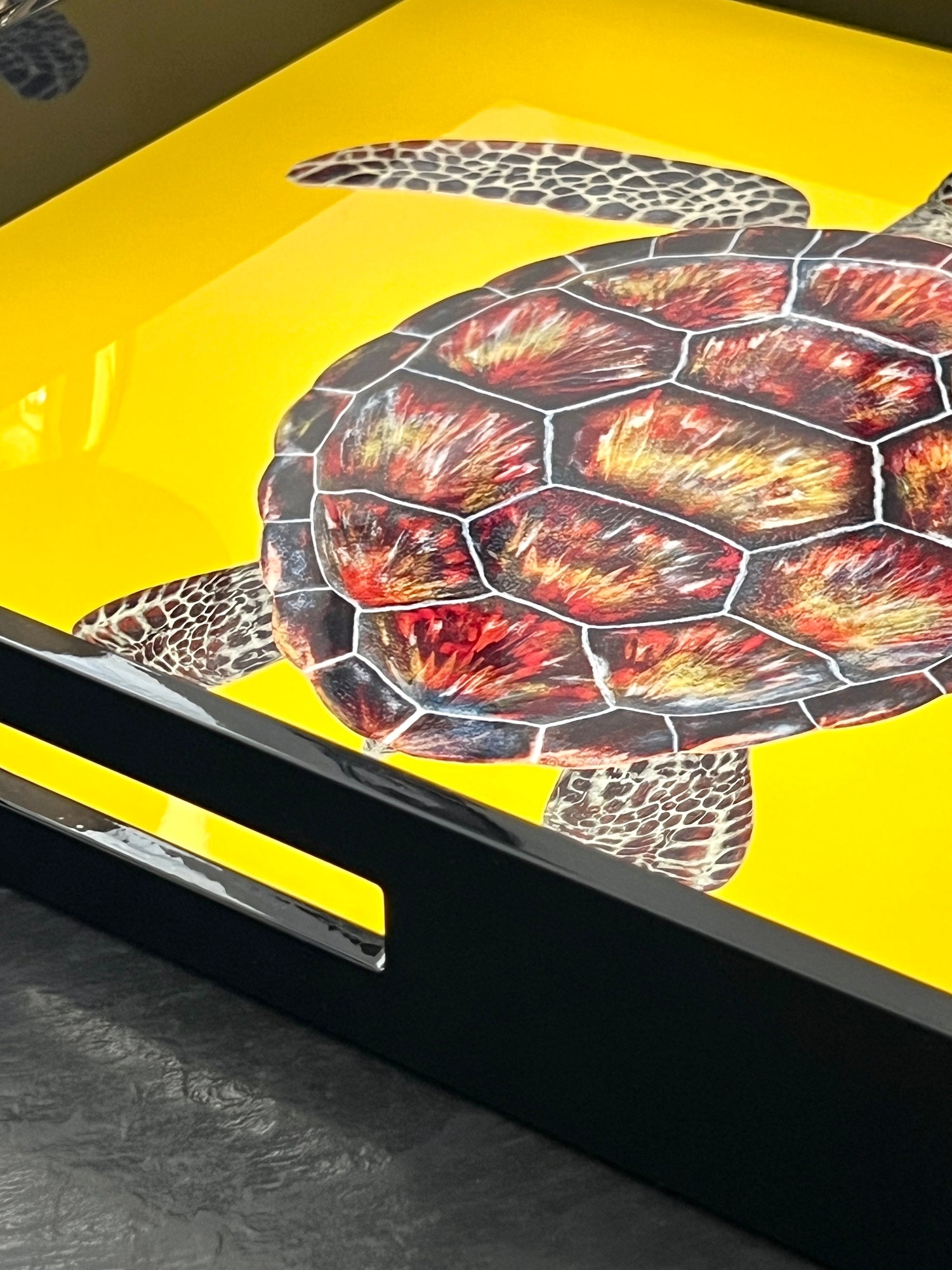 Lacktablett SCHILDKRÖTE von Les Ottomans