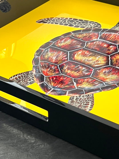 Lacktablett SCHILDKRÖTE von Les Ottomans