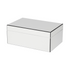 Elegante Schmuckbox Tang S weiß als Wohnaccessoire