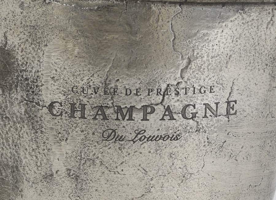 Sektkühler CRISTAL silber