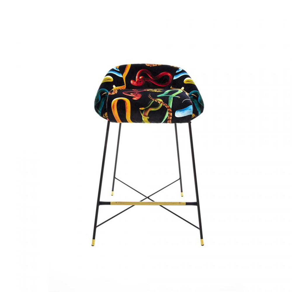 Barhocker SNAKES mehrfarbig von Seletti
