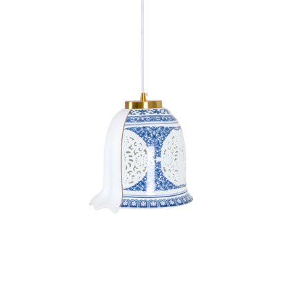 Designerlampe HYBRID LAUVIA mit filigranem Muster von Seletti