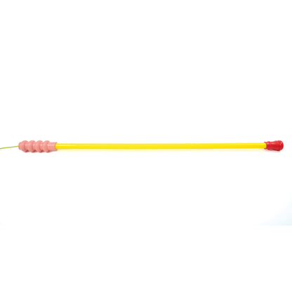 SUPERLINEA GELB – moderne LED-Leuchte mit Akzenten in Rot