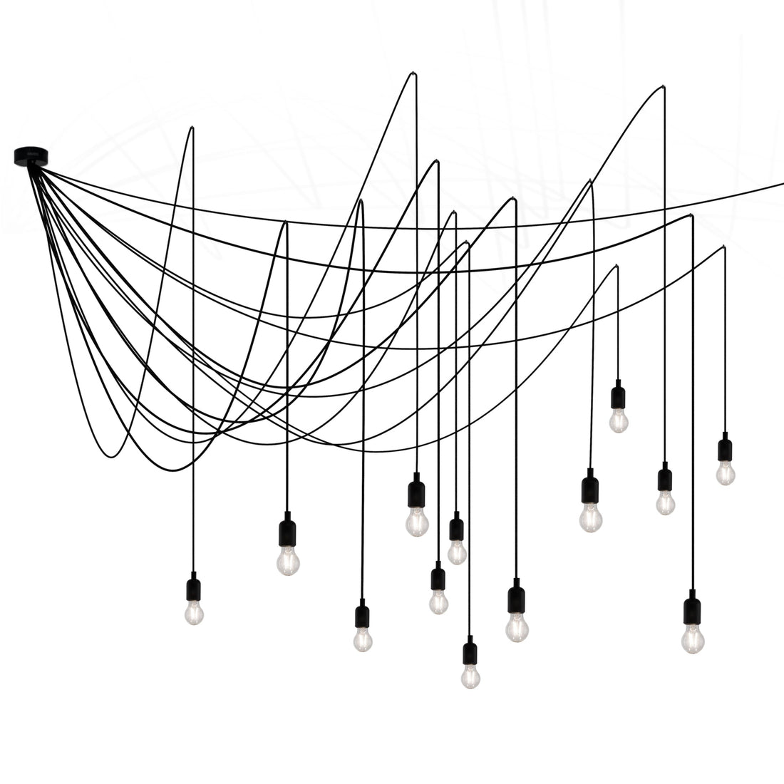 Seletti Maman Clear Bulbs Lampe – Designer-Deckenleuchte