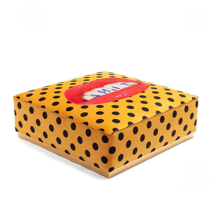 Modularer Pouf SHIT in gelb, schwarz von der Marke Seletti