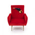 Sessel REVOLVER in rot von Seletti