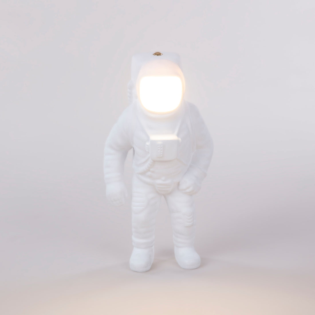 Seletti Flashing Starman Lampe – Astronaut mit Spiegelhelm