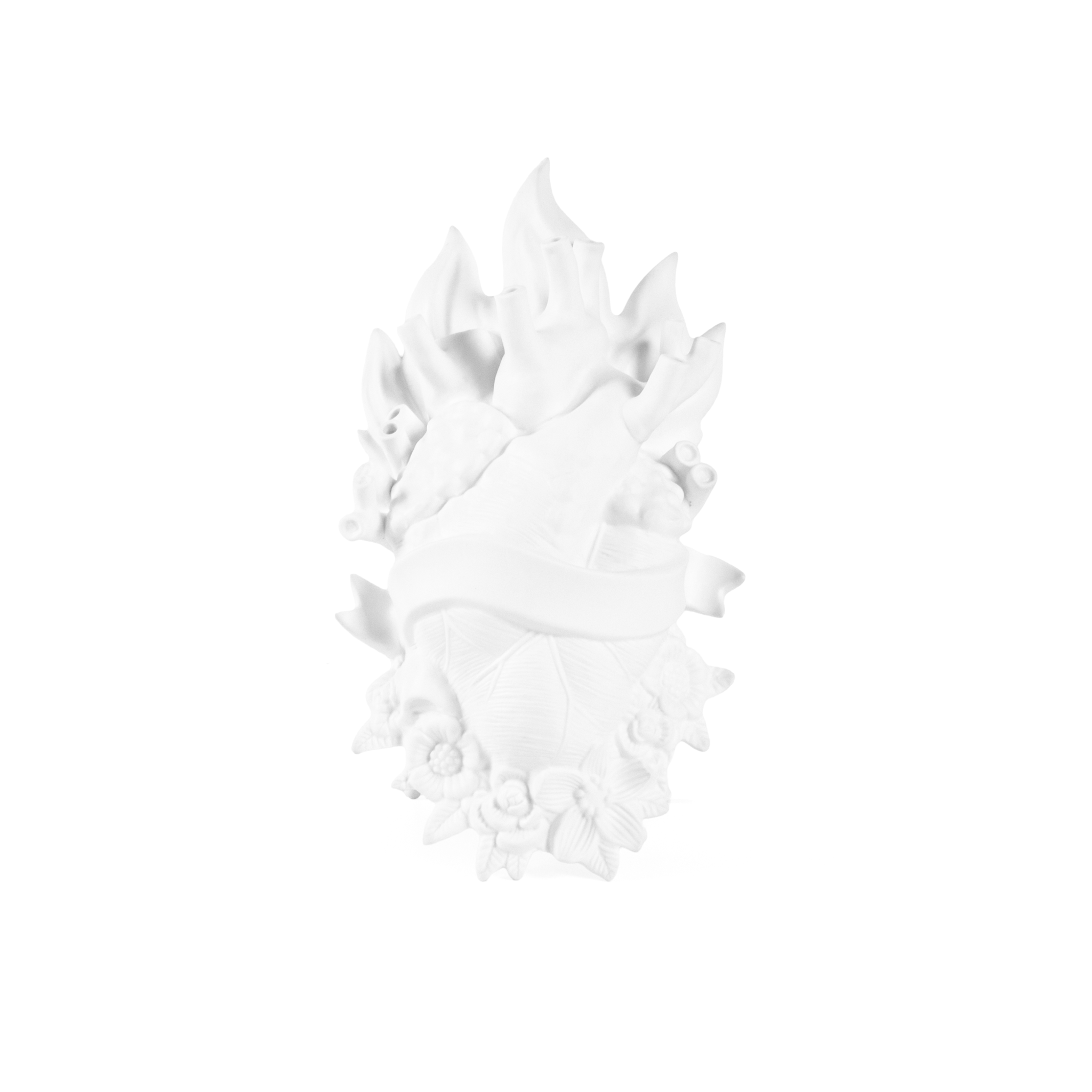 Porzellanvase HOLY LOVE IN BLOOM mit kunstvollem Design von Marcantonio