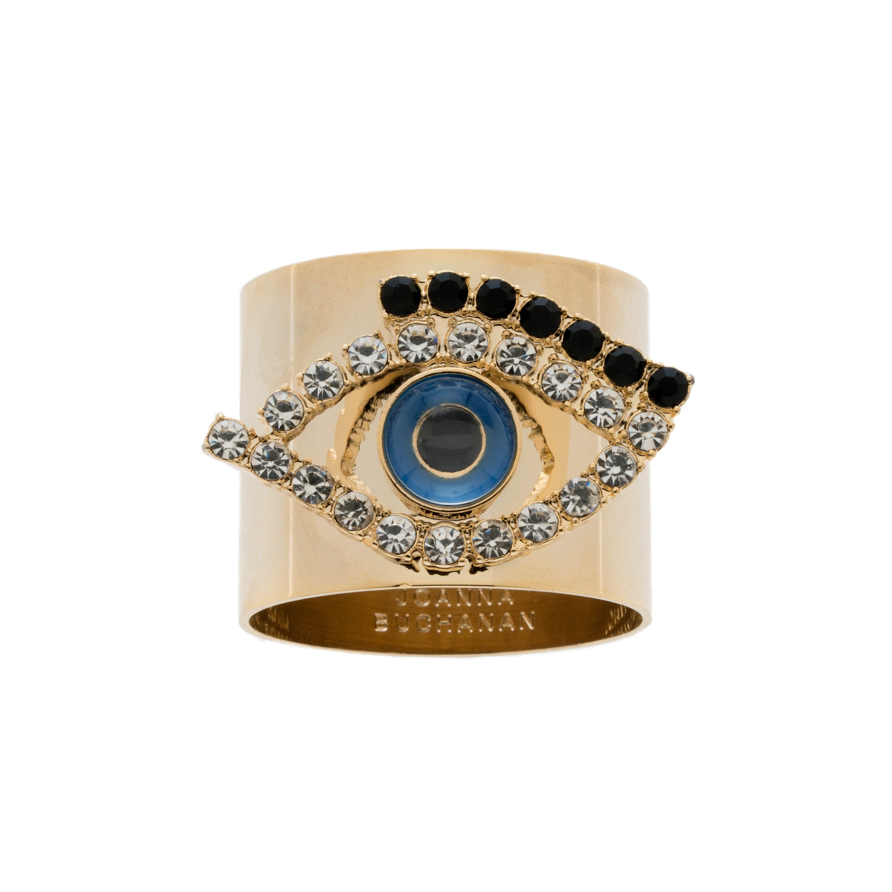 Serviettenringe "Evil Eye" – 2er-Set von Joanna Buchanan