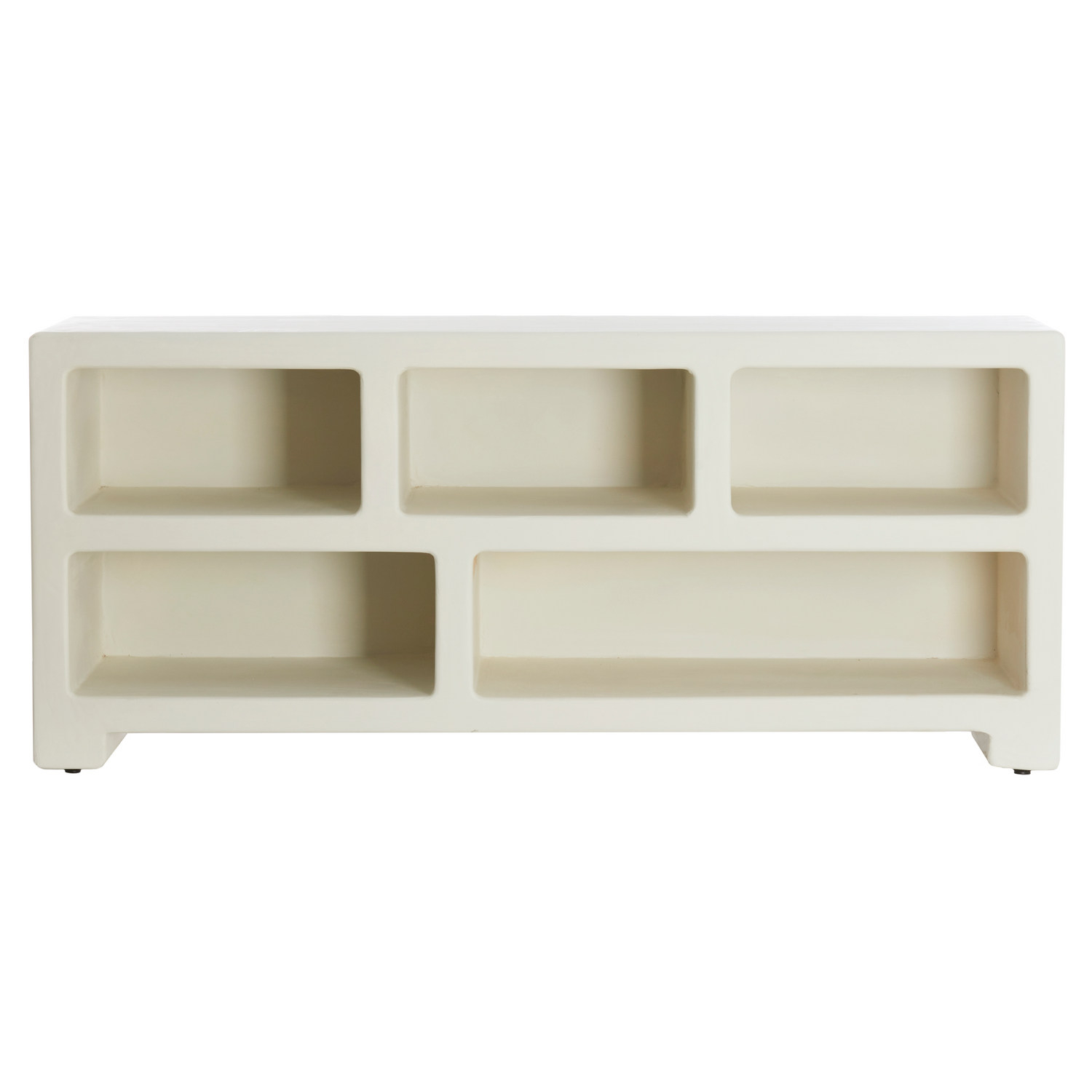 NAHUA Schrank in Crème, ideal für minimalistische Einrichtungen.