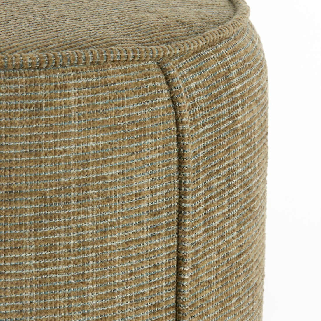 Runder Sitzpouf in Grün – Light &amp; Living "DOMONI"