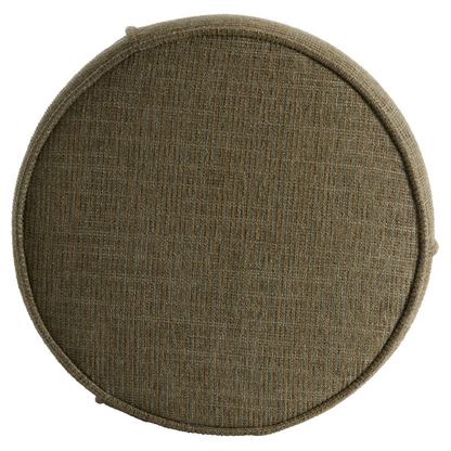 Detailansicht des Textilbezugs am Sitzpouf "DOMONI"