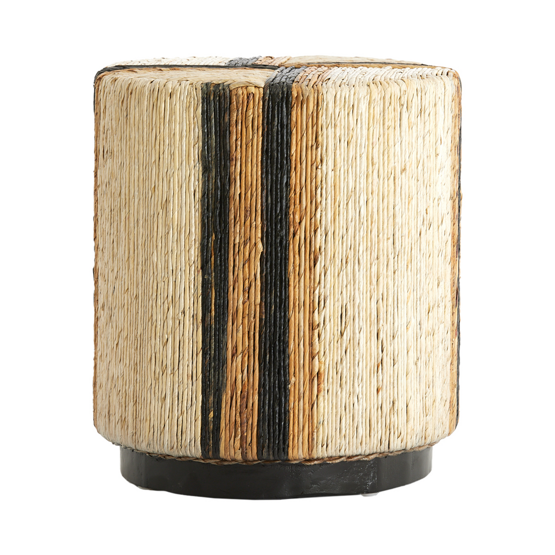 Ökologischer Sitzpouf "YUTURI" von Light &amp; Living in Braun