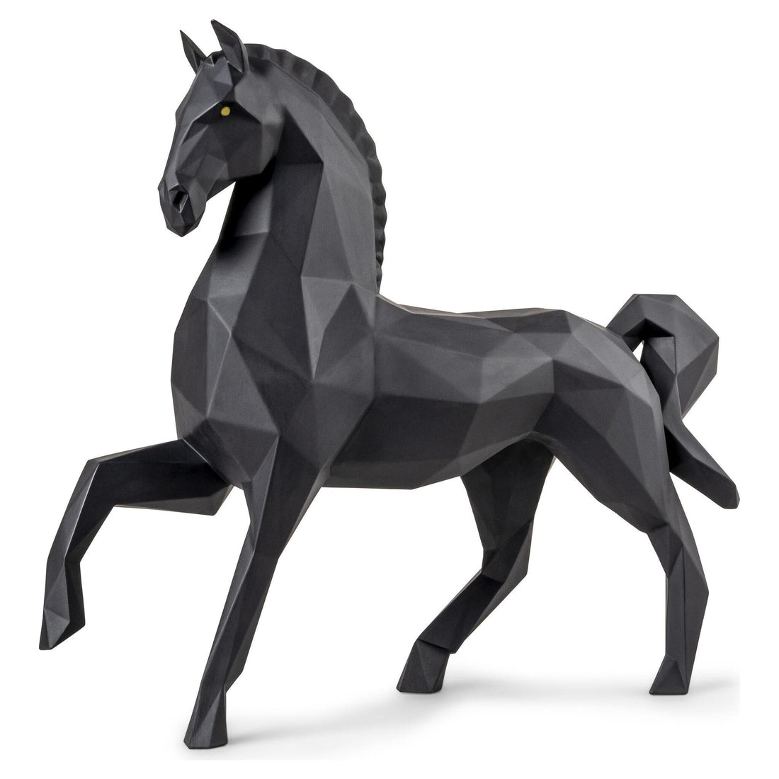 Pferdeskulptur HORSE Skulptur von Lladró in mattem Schwarz