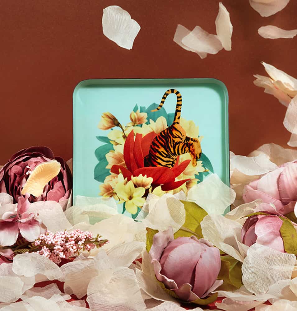 Vide-Poche TIGER FLOWER von Gangzai