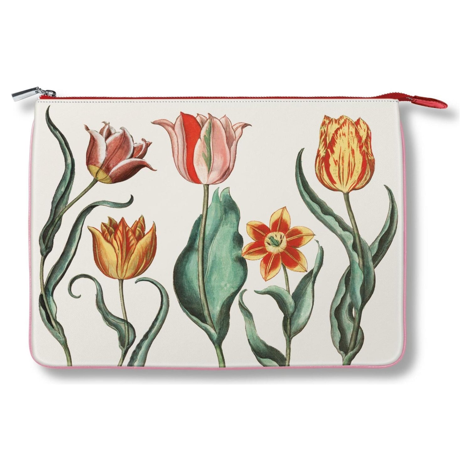 Garden at Eichstätt Pouch mit botanischem Tulpenmotiv