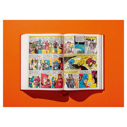 Marvel-Kunstseite aus der Collector’s Edition in Szene gesetzt