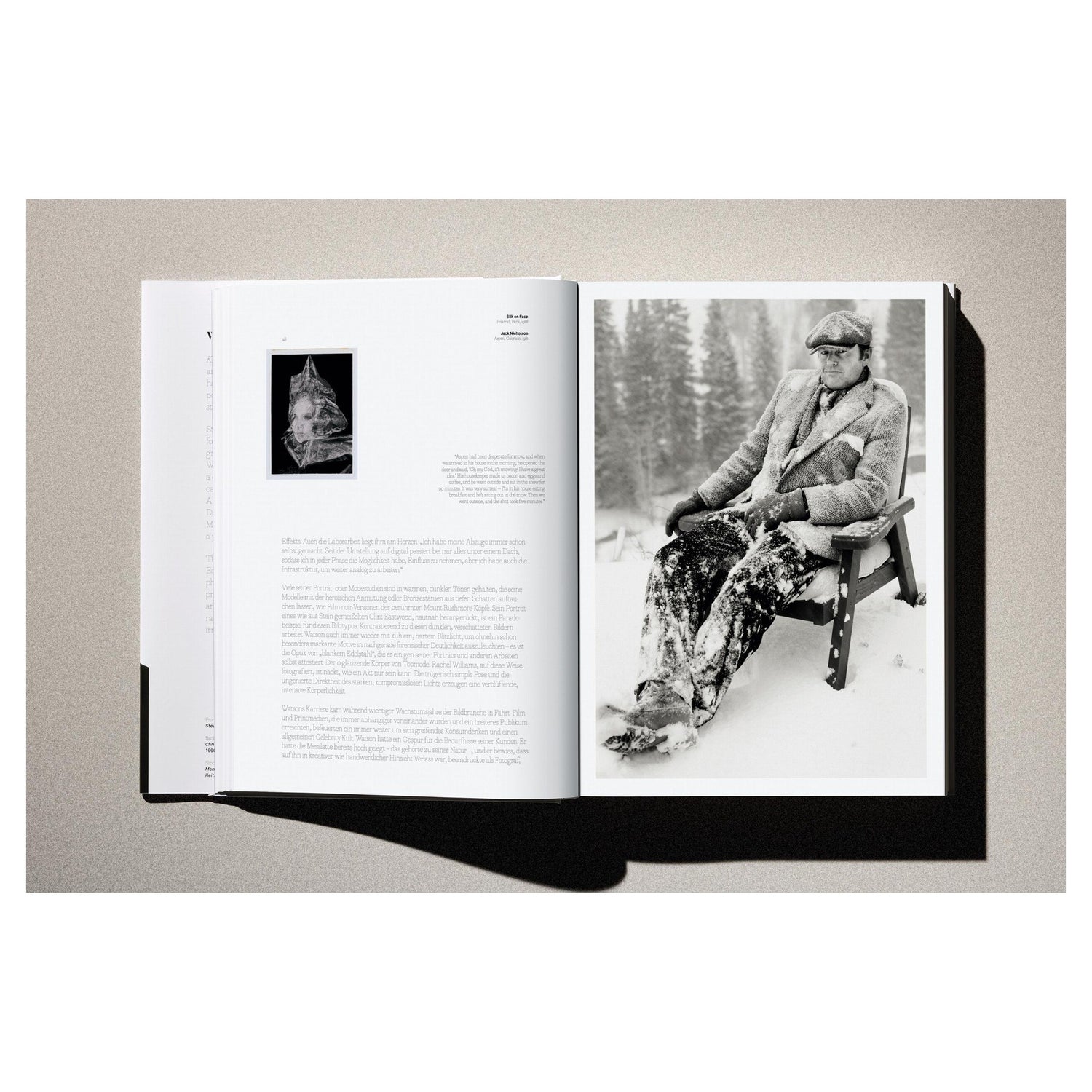 Freigestelltes Produktfoto des Albert-Watson-Bildbands.