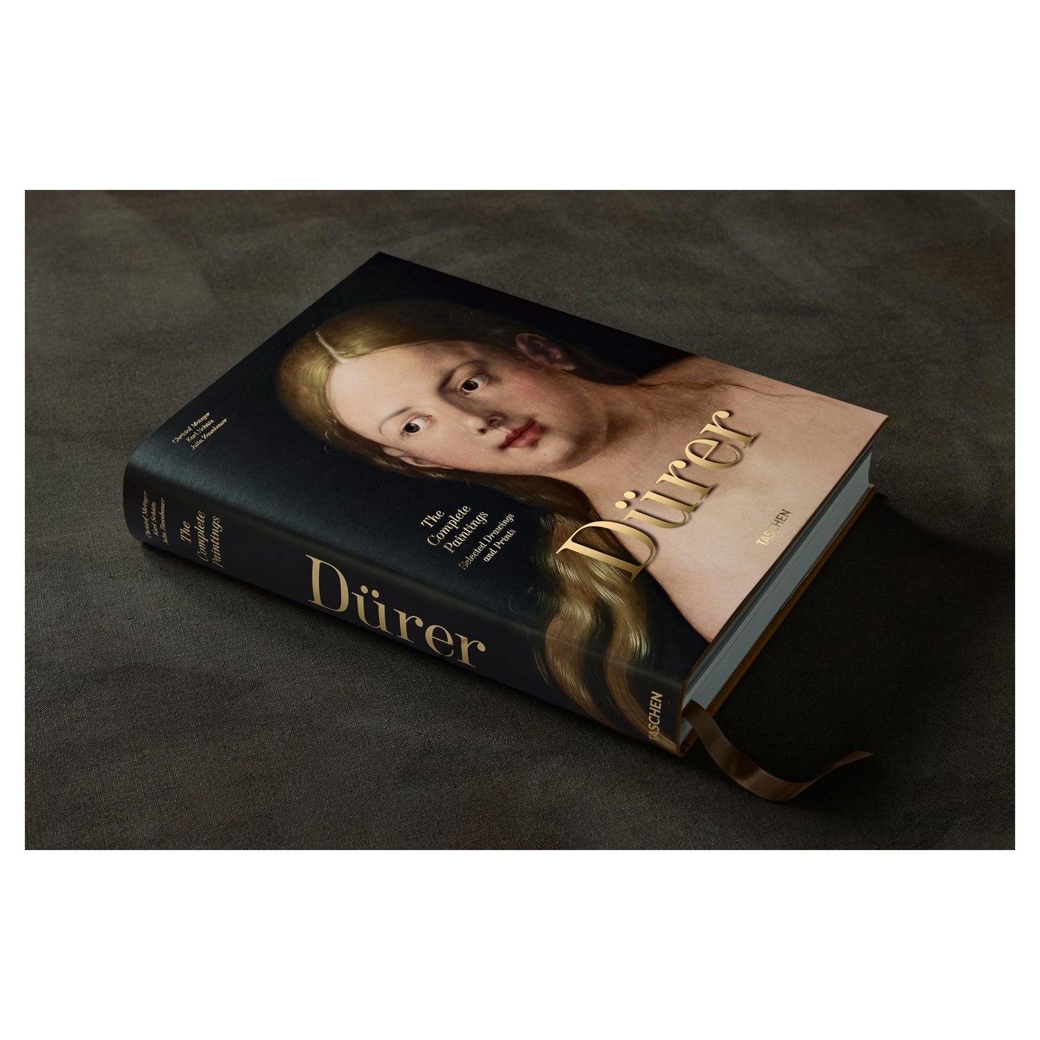 Dürer-Edition mit feiner Reproduktion eines Renaissancegemäldes.