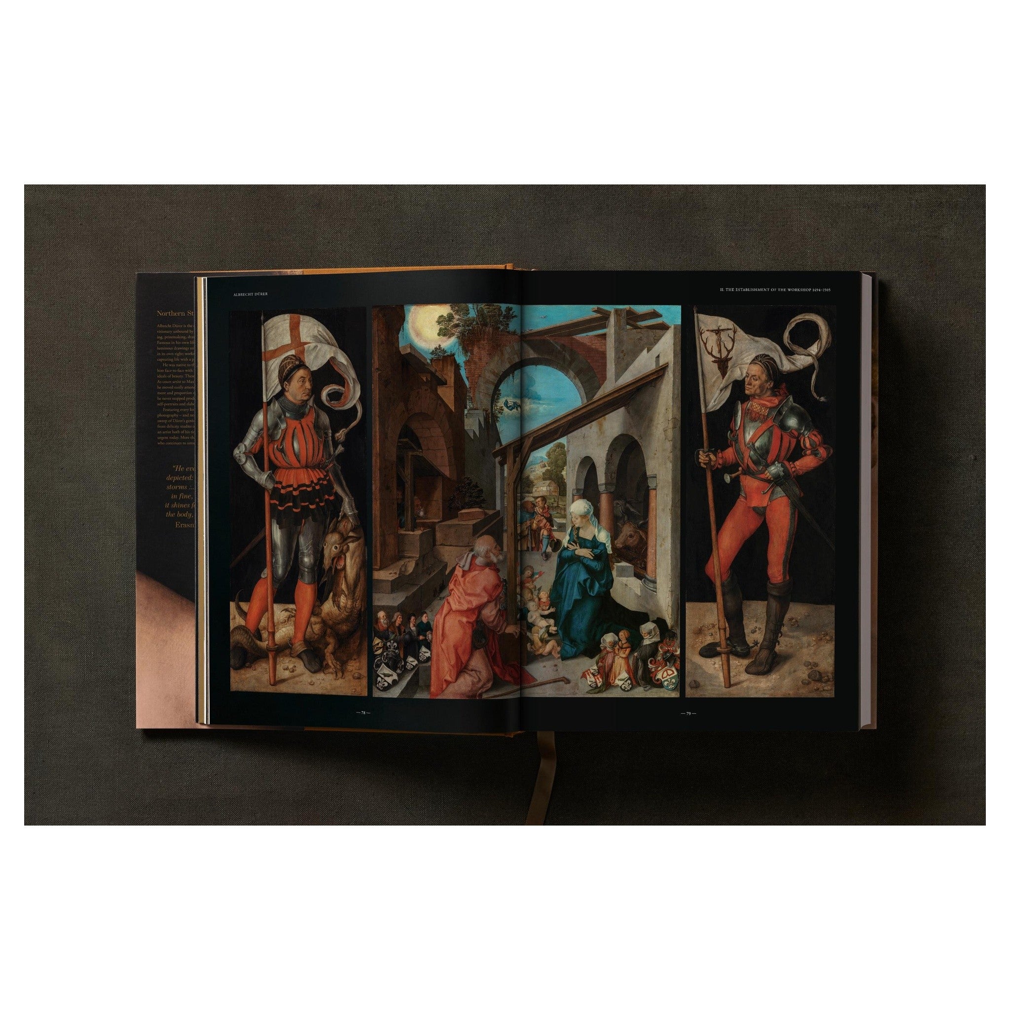 Hardcover der XXL-Ausgabe „Albrecht Dürer“ mit klassischer Renaissance-Ästhetik.