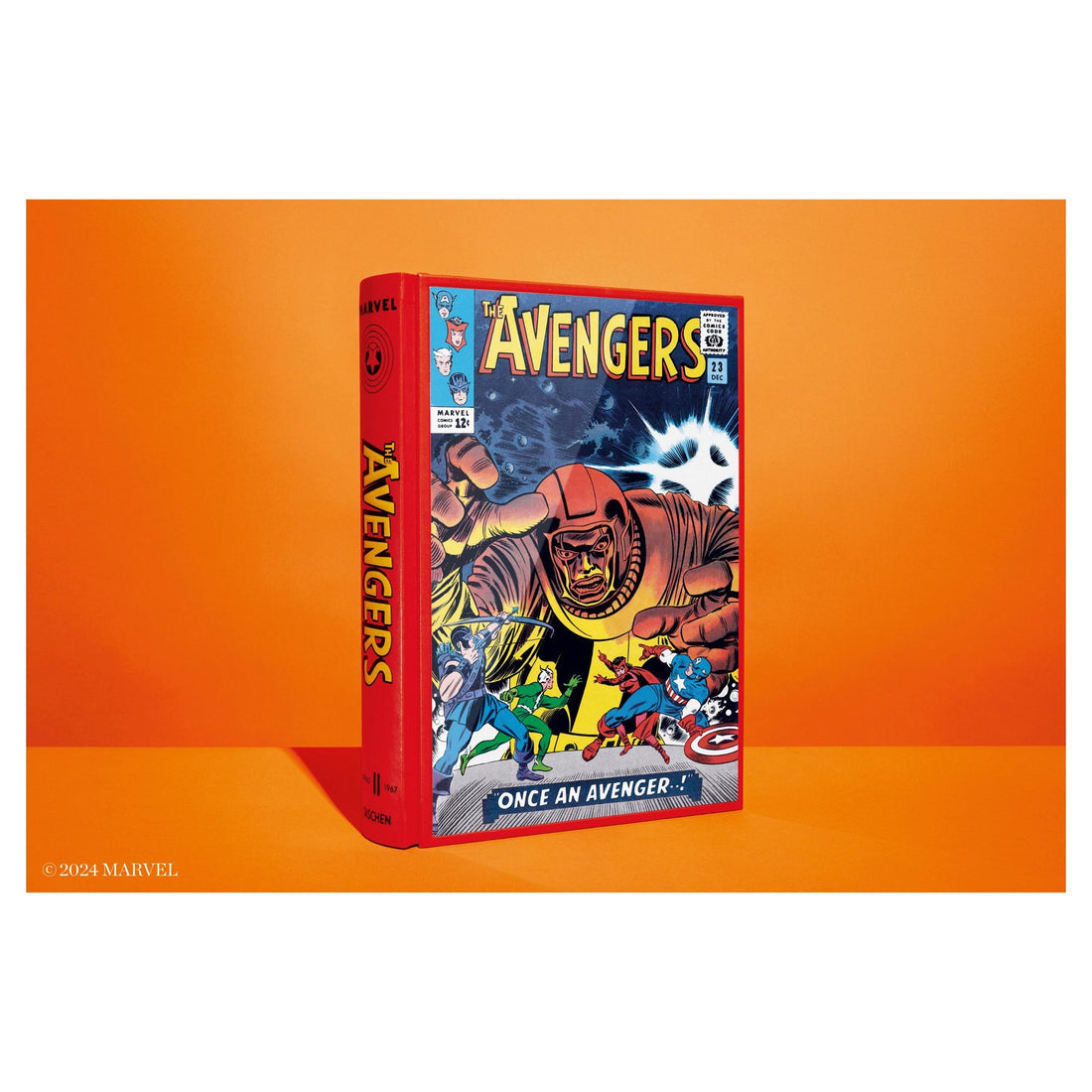 comicband der marvel comics library mit epischen schlachten

