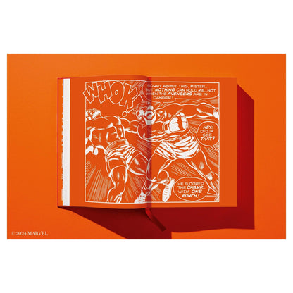 marvel-sammelband mit originalgetreuem retrodesign

