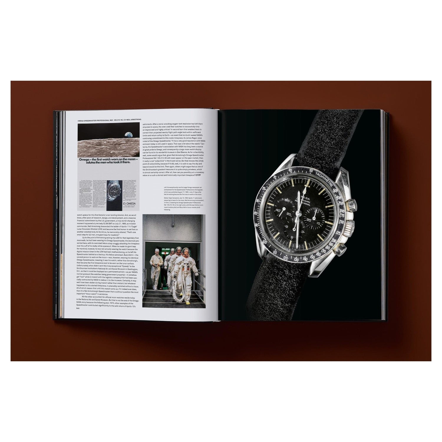Elegantes Buch über seltene Armbanduhren im hochwertigen Schuber.