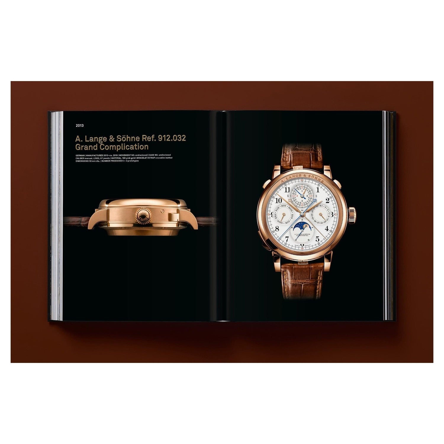 Chronograph mit komplexem Zifferblatt und feiner Guillochierung