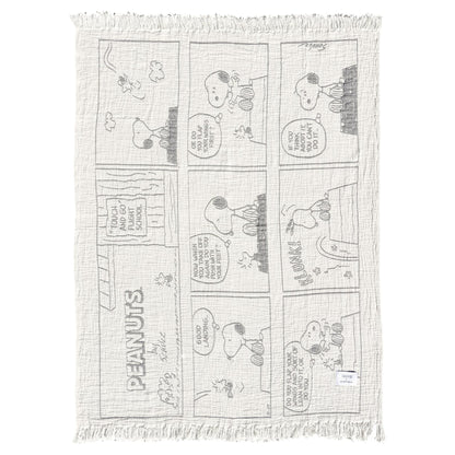 Peanuts Blanket Comic Flightschool Decke mit Comic-Print