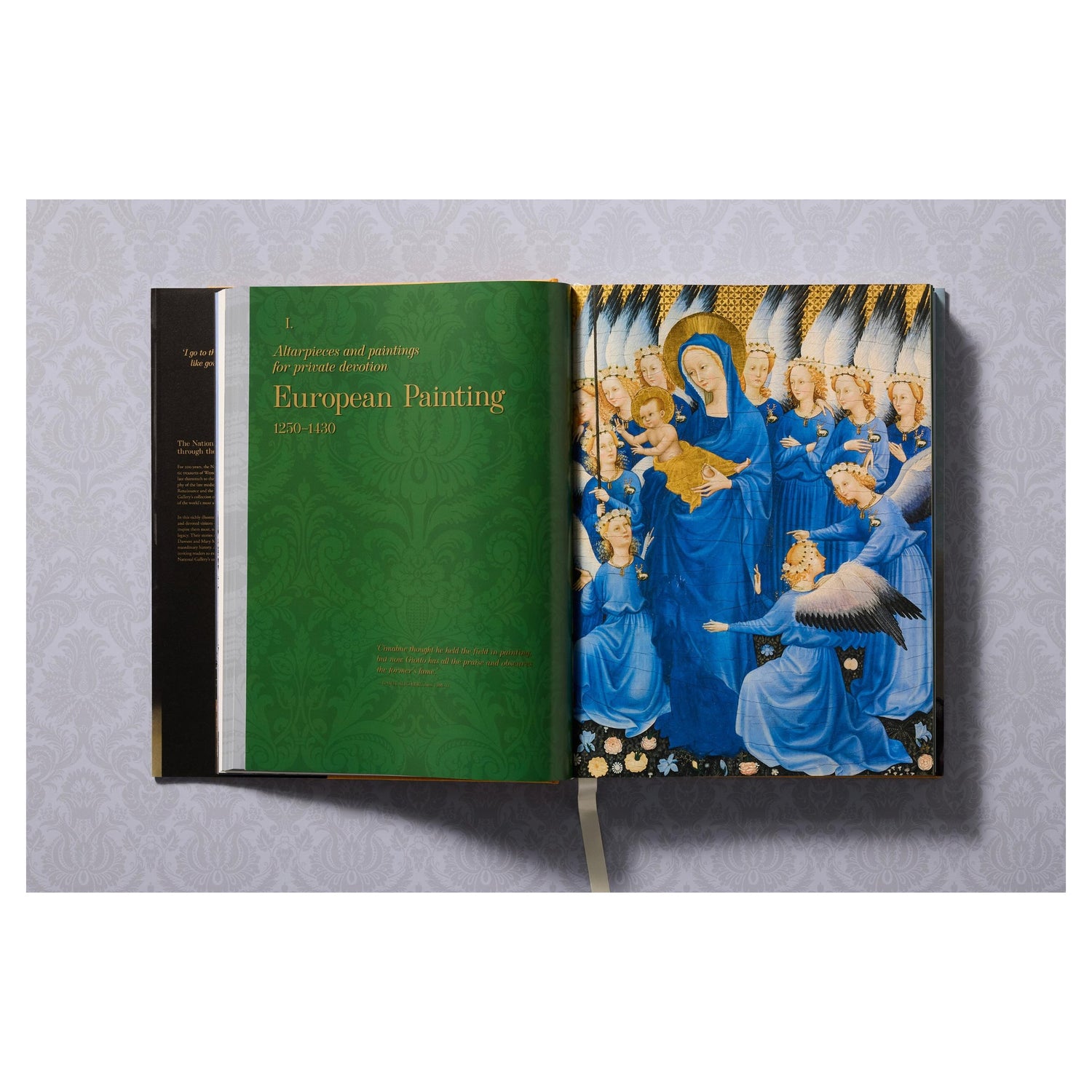 Cover National Gallery Paintings People Portraits mit floralem Stillleben

