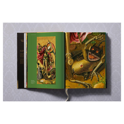 THE NATIONAL GALLERY Buchrückseite mit Kunstwerken